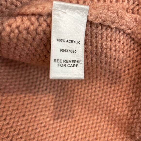 Est 1946 Pink Swiss Dot Open Front Cardigan Size Medium - Picture 7 of 9